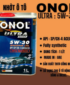 Dầu Nhớt ONOL Dành Cho Xe Ô TÔ 5W-30 Có ESTER  Nhập Khẩu UAE Dubai
